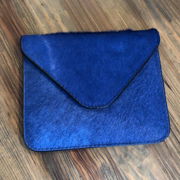 Mini Faux Fur Envelope Bag - Picture 2 of 5